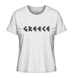 Greece Black Mosaik - Ladies Organic Shirt