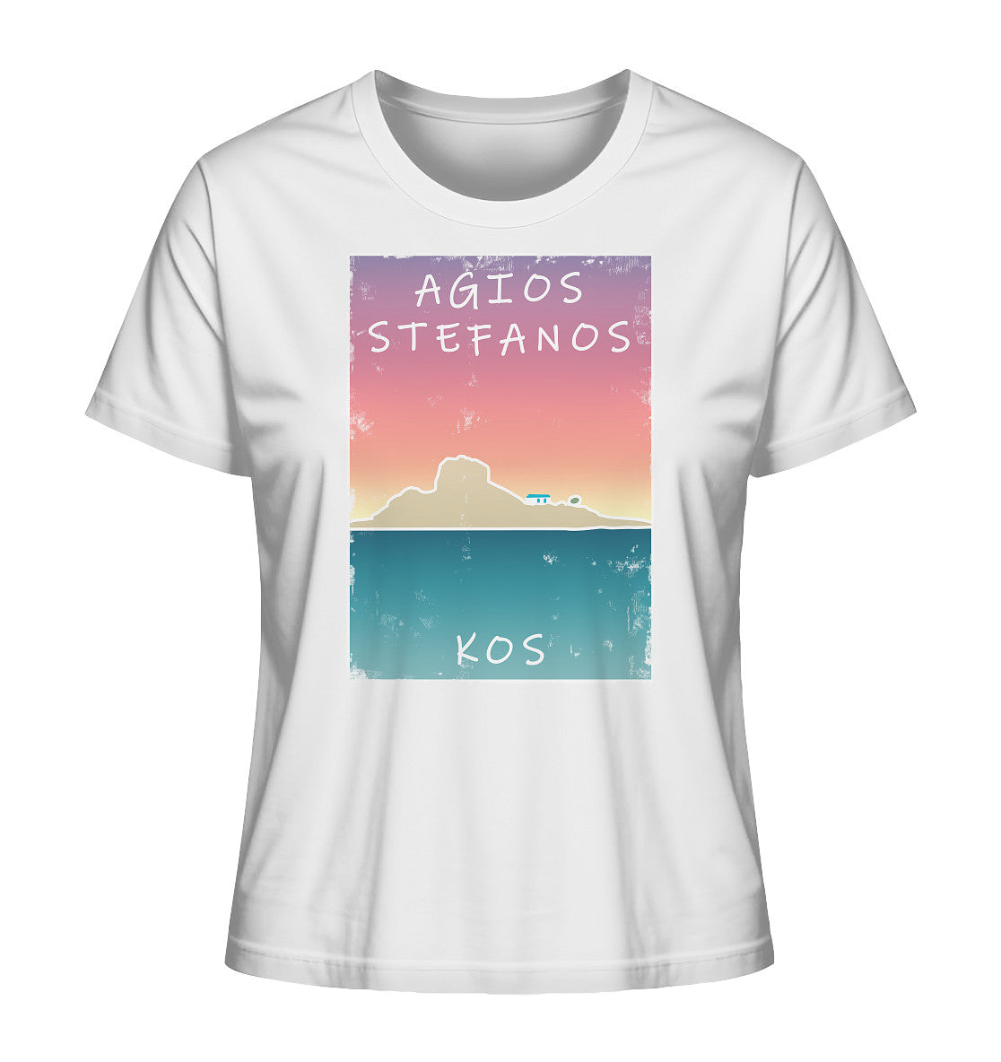 Agios Stefanos (Kastri) Kos - Ladies Organic Shirt