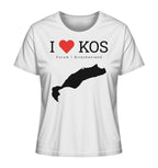 I LOVE KOS - Forum Griechenland Black - Ladies Organic Shirt