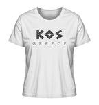 Kos Greece Mosaik - Ladies Organic Shirt
