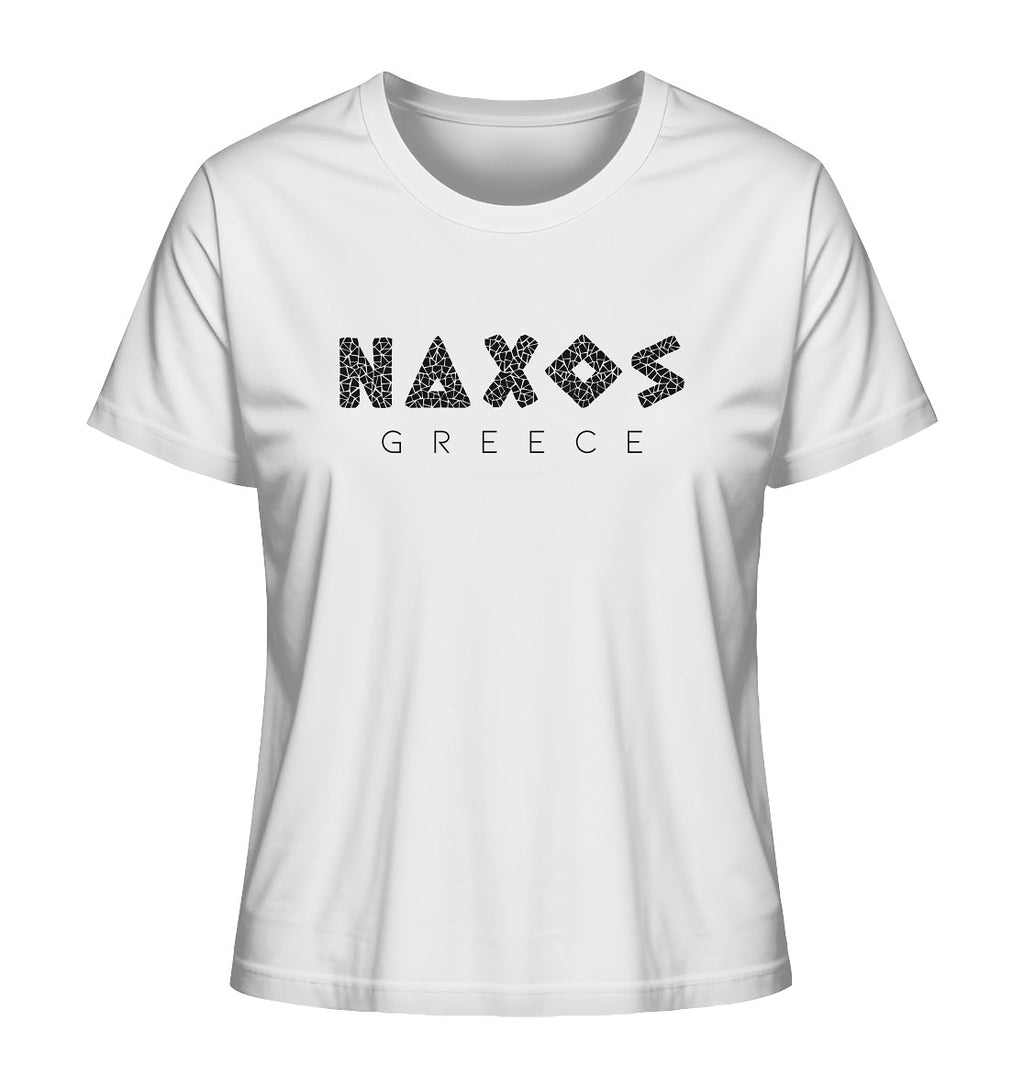 Naxos Greece Mosaik - Ladies Organic Shirt