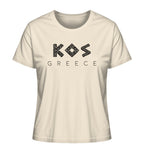 Kos Greece Mosaik - Ladies Organic Shirt