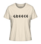 Greece Black Mosaik - Ladies Organic Shirt