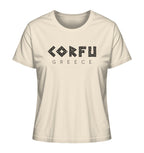 Corfu Greece Mosaik - Ladies Organic Shirt