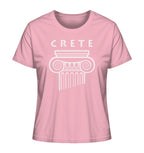 Crete Greek Column Head - Ladies Organic Shirt