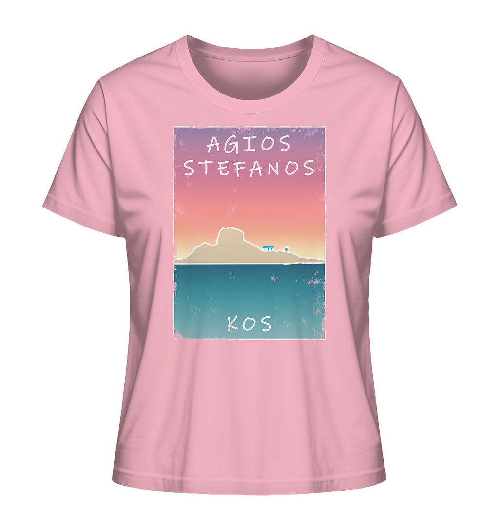 Agios Stefanos (Kastri) Kos - Ladies Organic Shirt