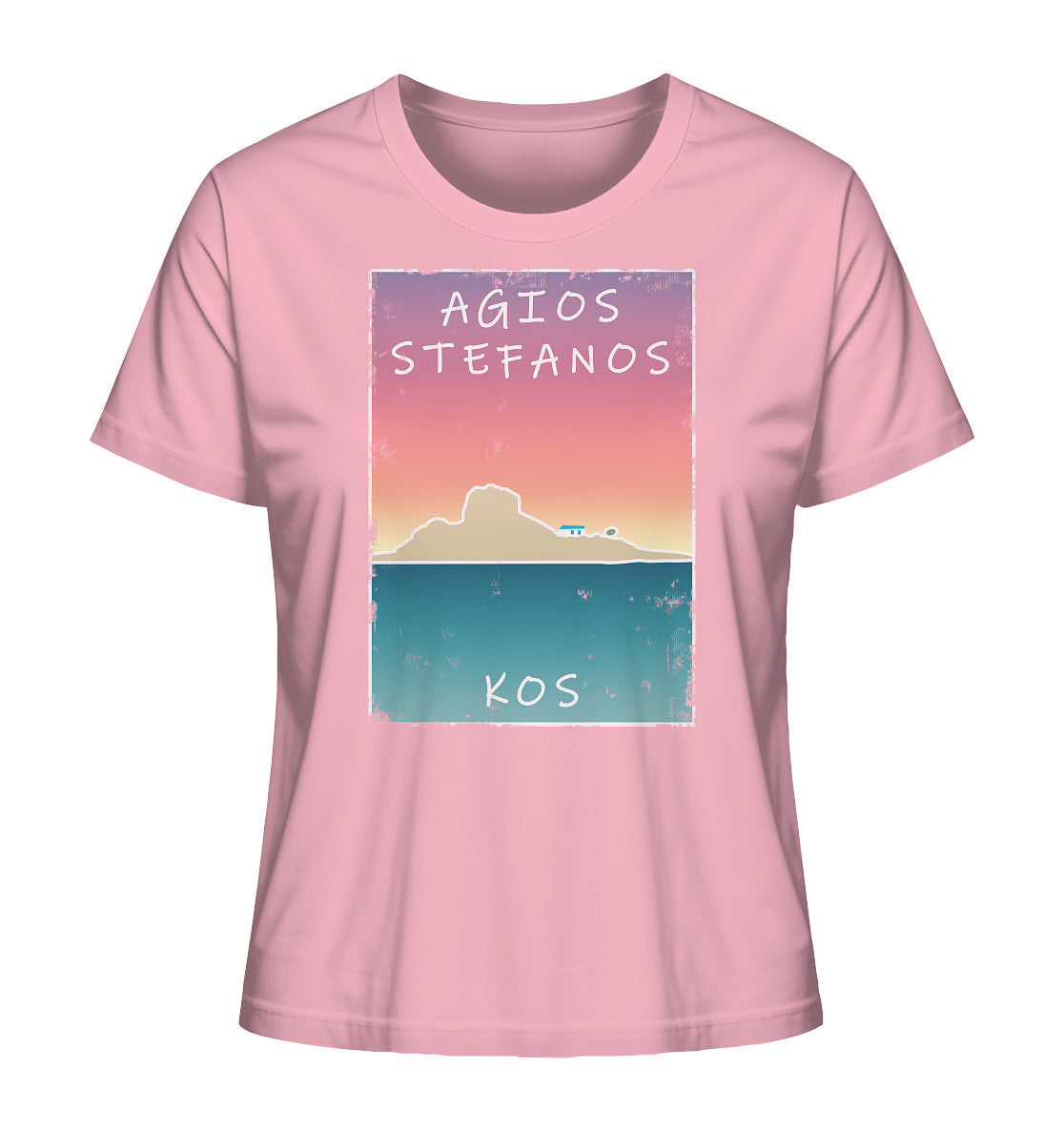 Agios Stefanos (Kastri) Kos - Ladies Organic Shirt