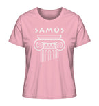 Samos Griechischer Säulenkopf - Ladies Organic Shirt