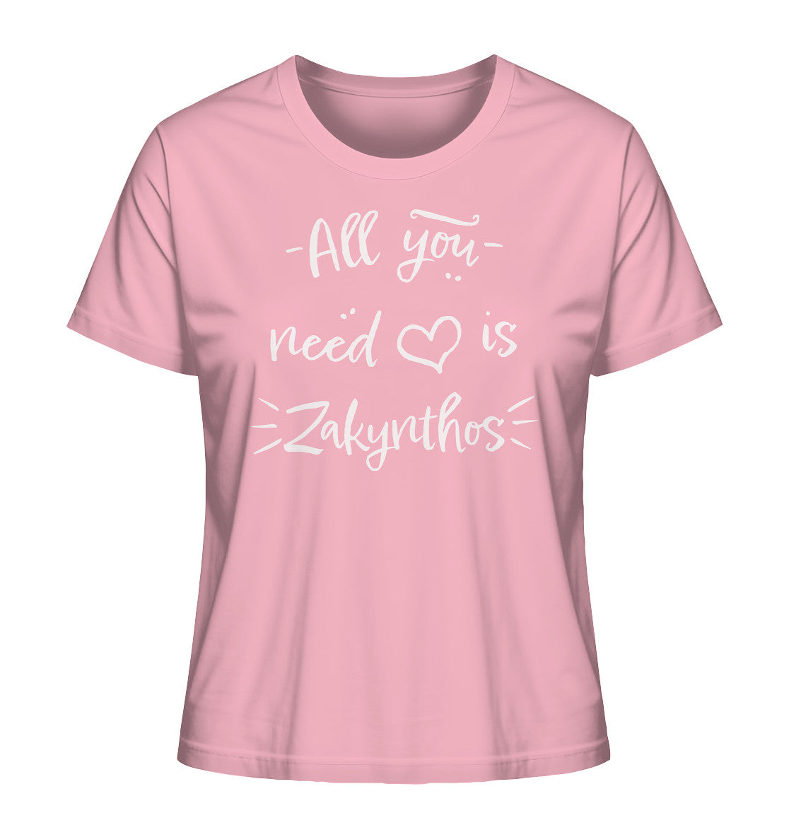 All you need is Zakynthos - Ladies Organic Shirt
