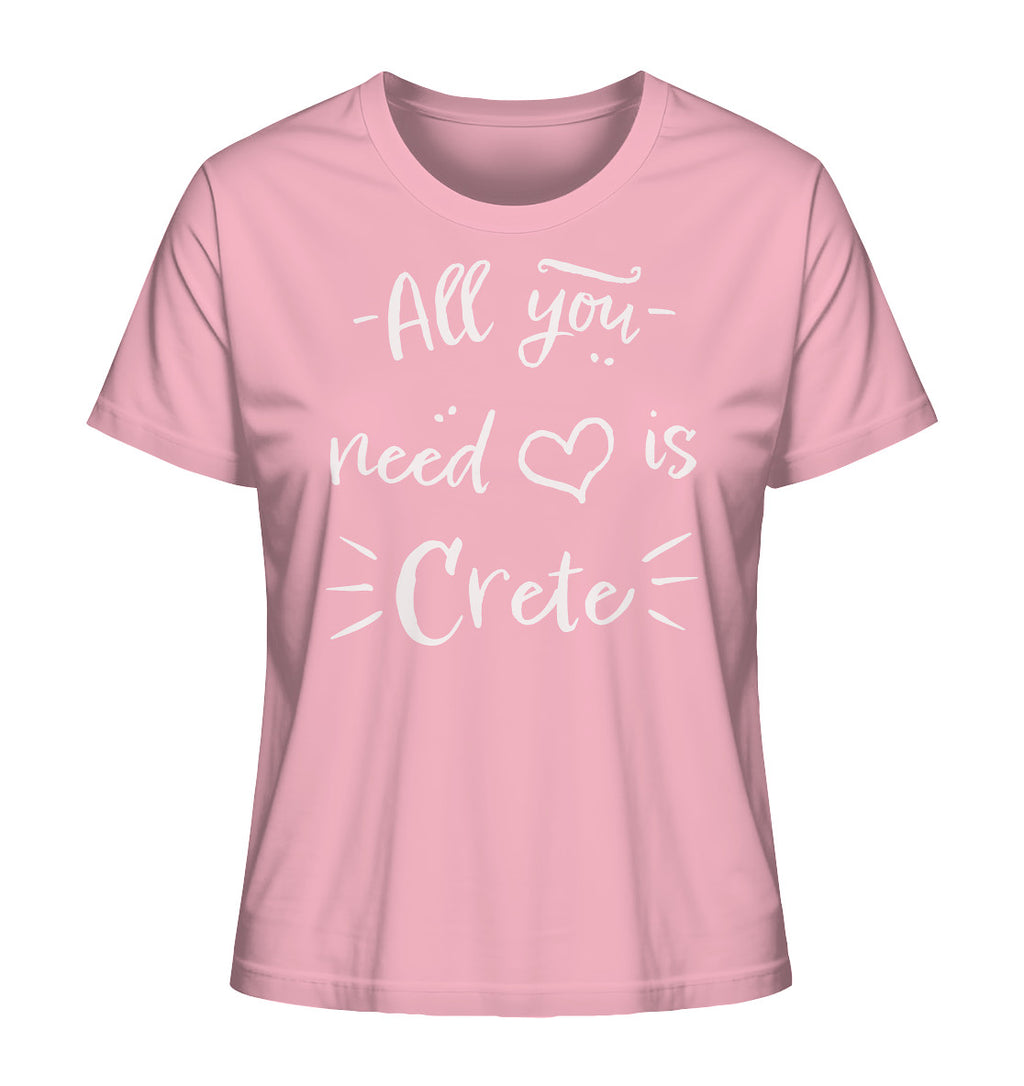 All you need is Crete - Ladies Organic Shirt