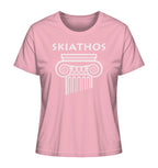 Skiathos Greek Column Head - Ladies Organic Shirt