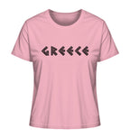 Greece Black Mosaik - Ladies Organic Shirt