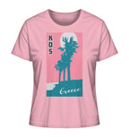 Palm trees & Pink Sky Kos Greece - Ladies Organic Shirt