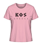 Kos Greece Mosaik - Ladies Organic Shirt