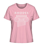 Rhodes Greek Column Head - Ladies Organic Shirt