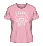 Greece Griechischer Säulenkopf - Ladies Organic Shirt