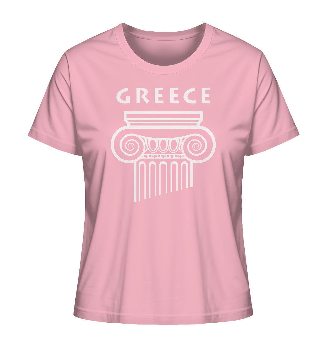 Greece Griechischer Säulenkopf - Ladies Organic Shirt