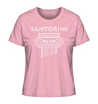 Santorini Greek Column Head - Ladies Organic Shirt