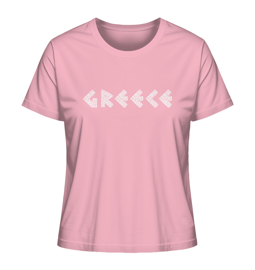 Greece Mosaik - Ladies Organic Shirt