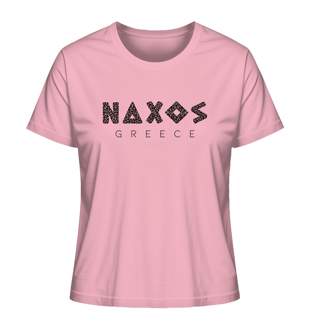 Naxos Greece Mosaik - Ladies Organic Shirt