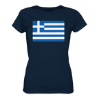 Griechenland Flagge - Ladies Organic Shirt