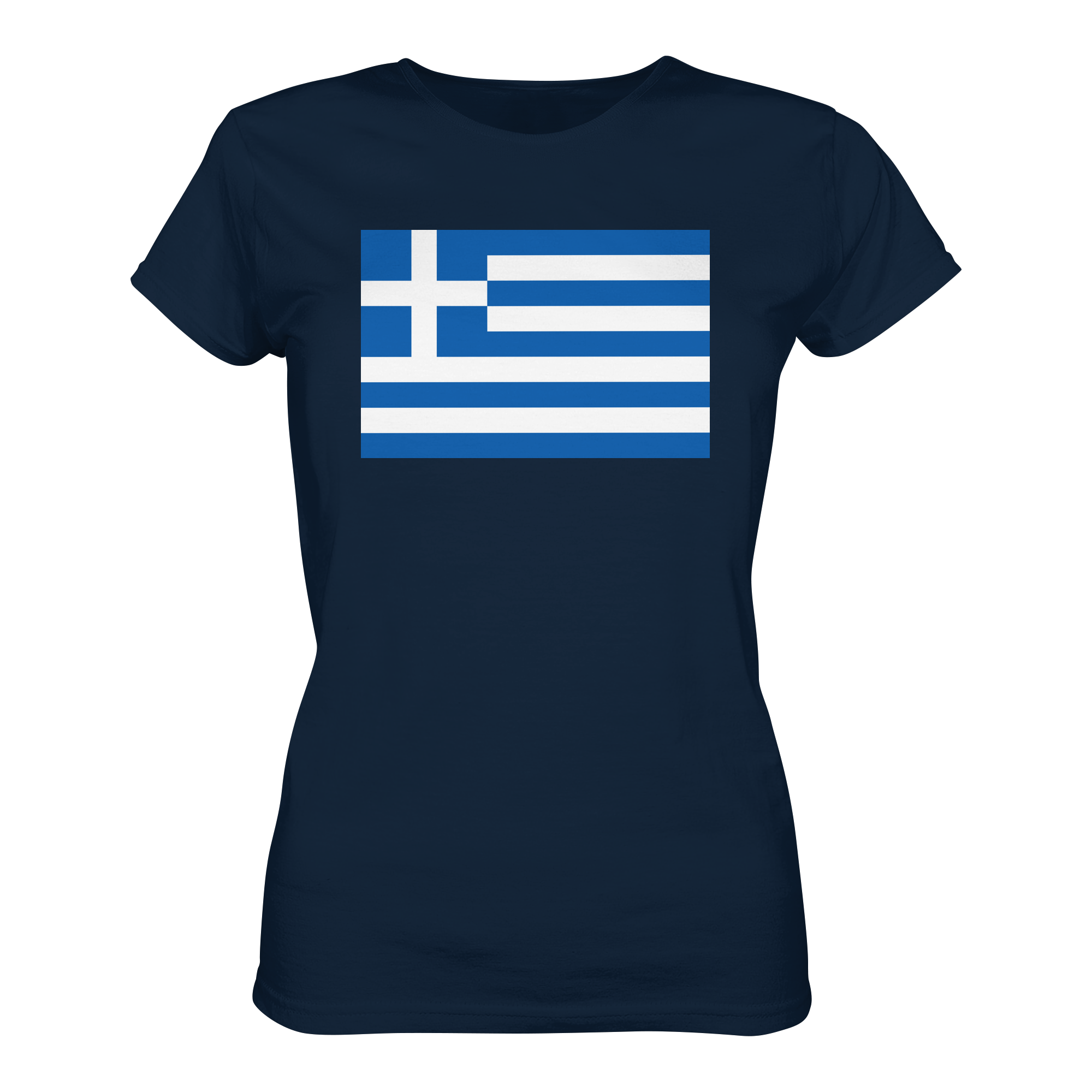 Griechenland Flagge - Ladies Organic Shirt