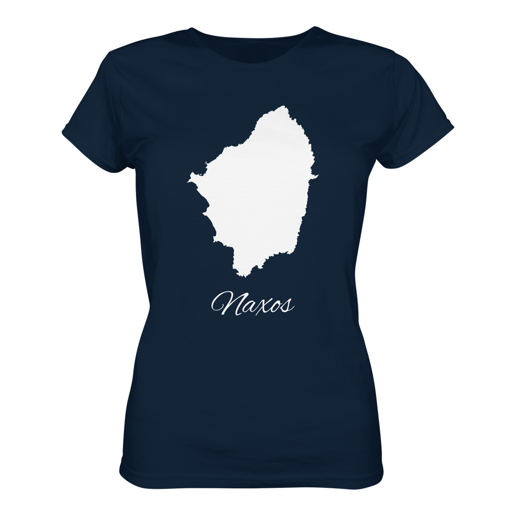 Naxos Silhouette Griechenland - Ladies Organic Shirt