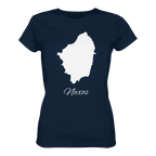 Naxos Silhouette Griechenland - Ladies Organic Shirt