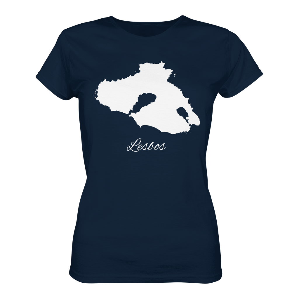 Lesbos Silhouette Griechenland - Ladies Organic Shirt