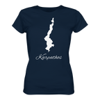 Karpathos Silhouette Griechenland - Ladies Organic Shirt
