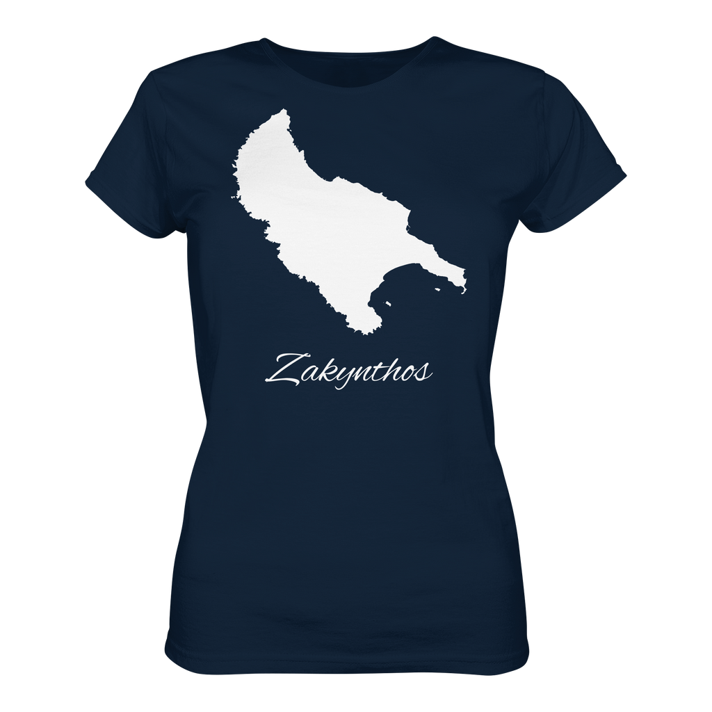 Zakynthos Silhouette Griechenland - Ladies Organic Shirt