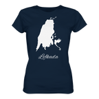 Lefkada Silhouette Griechenland - Ladies Organic Shirt