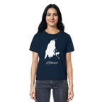 Lefkada Silhouette Griechenland - Ladies Organic Shirt