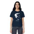 Ellada Silhouette Griechenland - Ladies Organic Shirt