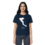 Korfu Silhouette Griechenland - Ladies Organic Shirt