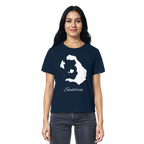 Santorin Silhouette Griechenland - Ladies Organic Shirt