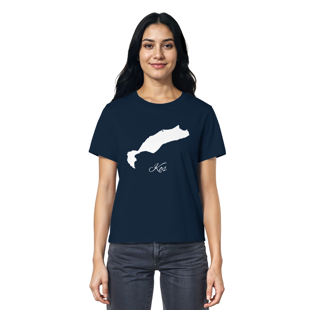 Kos Silhouette Griechenland - Ladies Organic Shirt