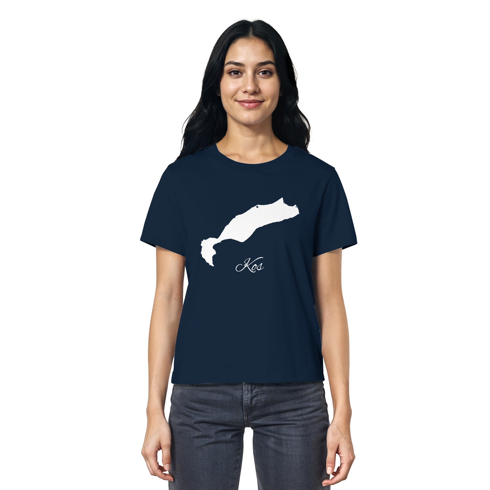 Kos Silhouette Griechenland - Ladies Organic Shirt