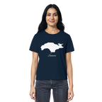 Samos Silhouette Griechenland - Ladies Organic Shirt