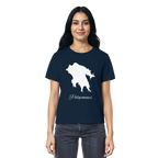 Peloponnes Silhouette Griechenland - Ladies Organic Shirt
