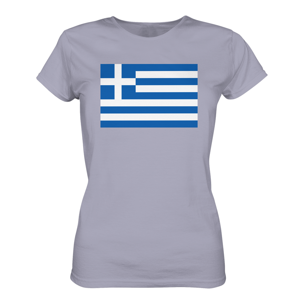Griechenland Flagge - Ladies Organic Shirt