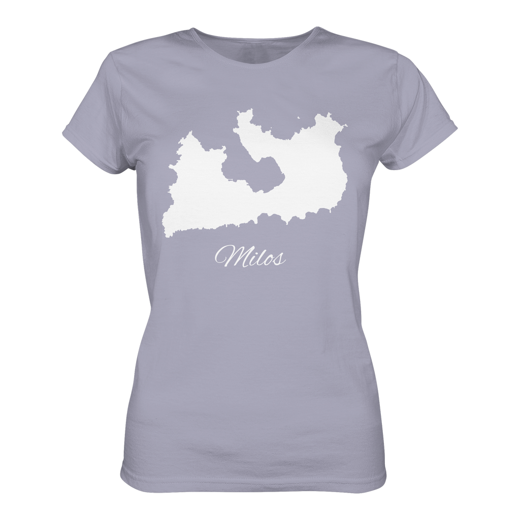 Milos Silhouette Griechenland - Ladies Organic Shirt