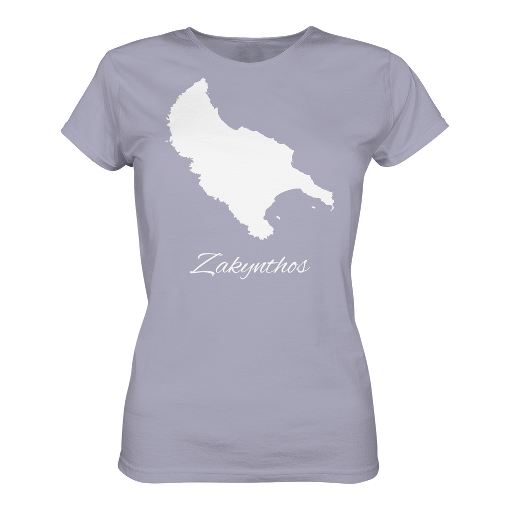 Zakynthos Silhouette Griechenland - Ladies Organic Shirt