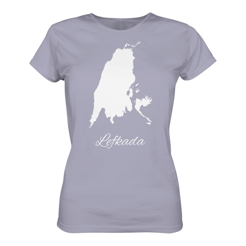 Lefkada Silhouette Griechenland - Ladies Organic Shirt
