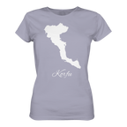 Korfu Silhouette Griechenland - Ladies Organic Shirt