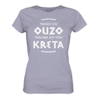 Trinke ich Raki träume ich von Kreta - Ladies Organic Shirt