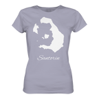 Santorin Silhouette Griechenland - Ladies Organic Shirt