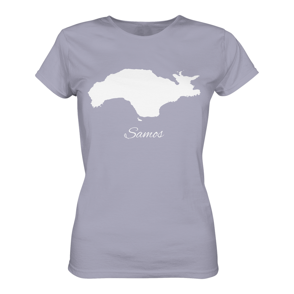 Samos Silhouette Griechenland - Ladies Organic Shirt