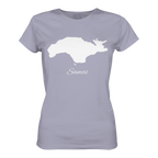 Samos Silhouette Griechenland - Ladies Organic Shirt