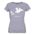 Mykonos Silhouette Griechenland - Ladies Organic Shirt